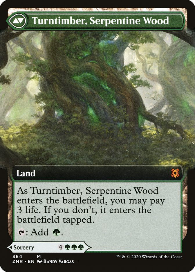 Turntimber Symbiosis // Turntimber, Serpentine Wood (ZNR) (364) / Ext Art — cara 2 de 2