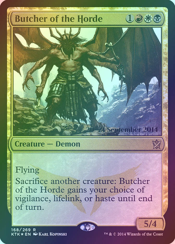 Butcher of the Horde (PKTK) (168s) / Foil
