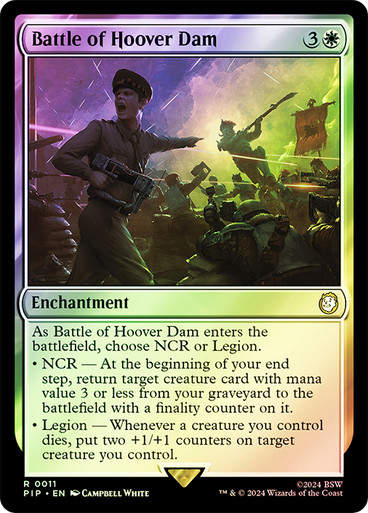 Battle of Hoover Dam (pip) (11) / Foil