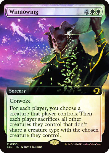 Winnowing (ECL) (355) / Extended Art / Foil