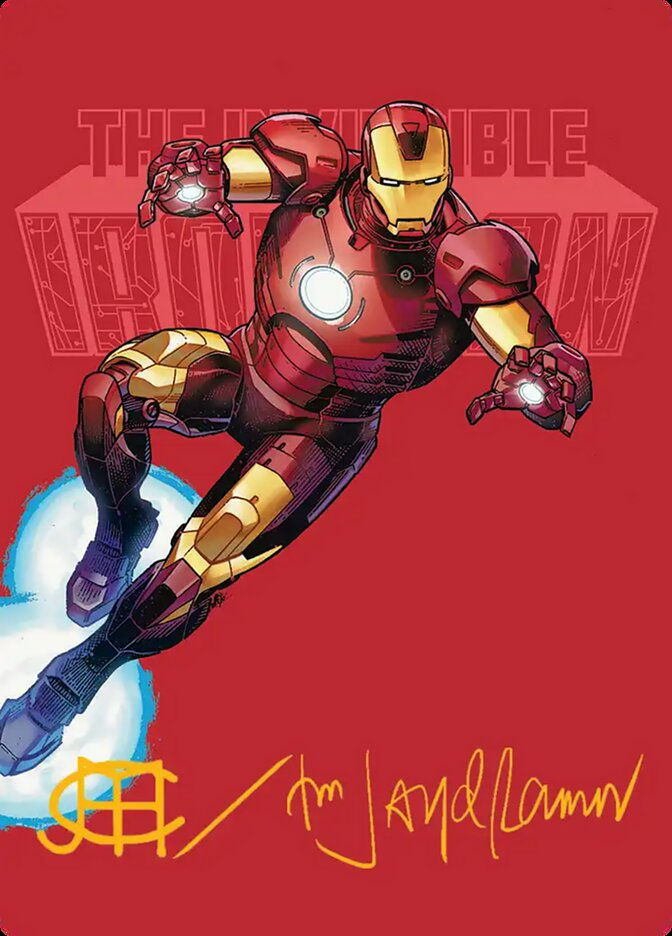 The Invincible Iron Man (AMSH) (29) / Firma Dorada