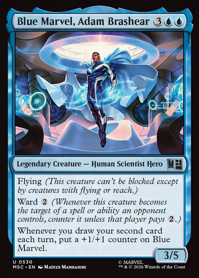Blue Marvel, Adam Brashear (MSC) (530)