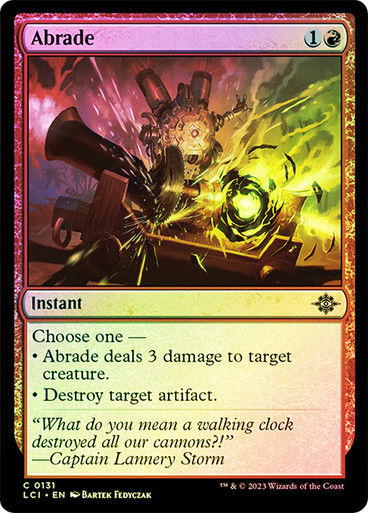 Abrade (lci) / Foil