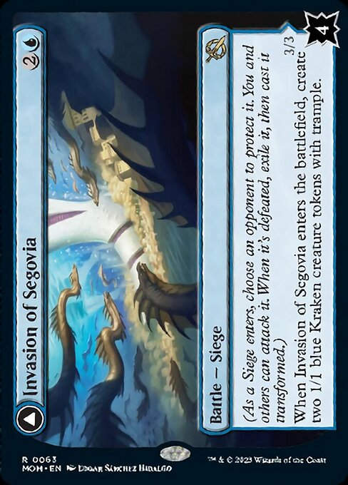 Invasion of Segovia // Caetus, Sea Tyrant of Segovia (mom)