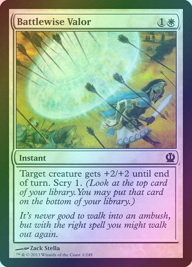 Battlewise Valor (THS) (1) / Foil