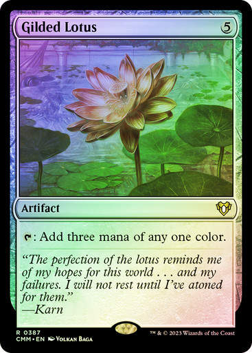 Gilded Lotus (cmm) / Foil
