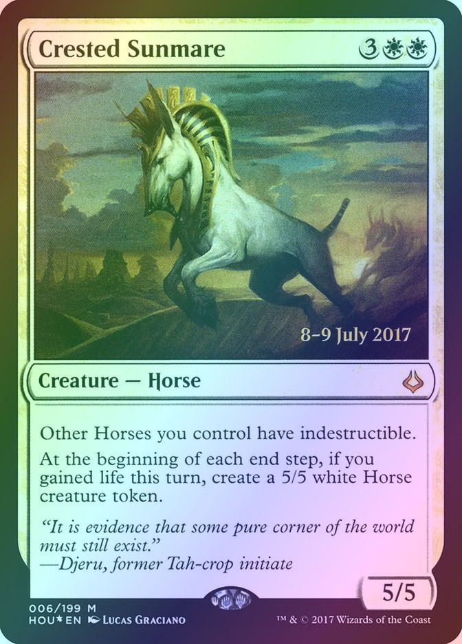 Crested Sunmare (PHOU) (6s) / Foil
