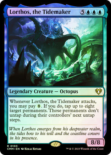 Lorthos, the Tidemaker (cmm) / Foil
