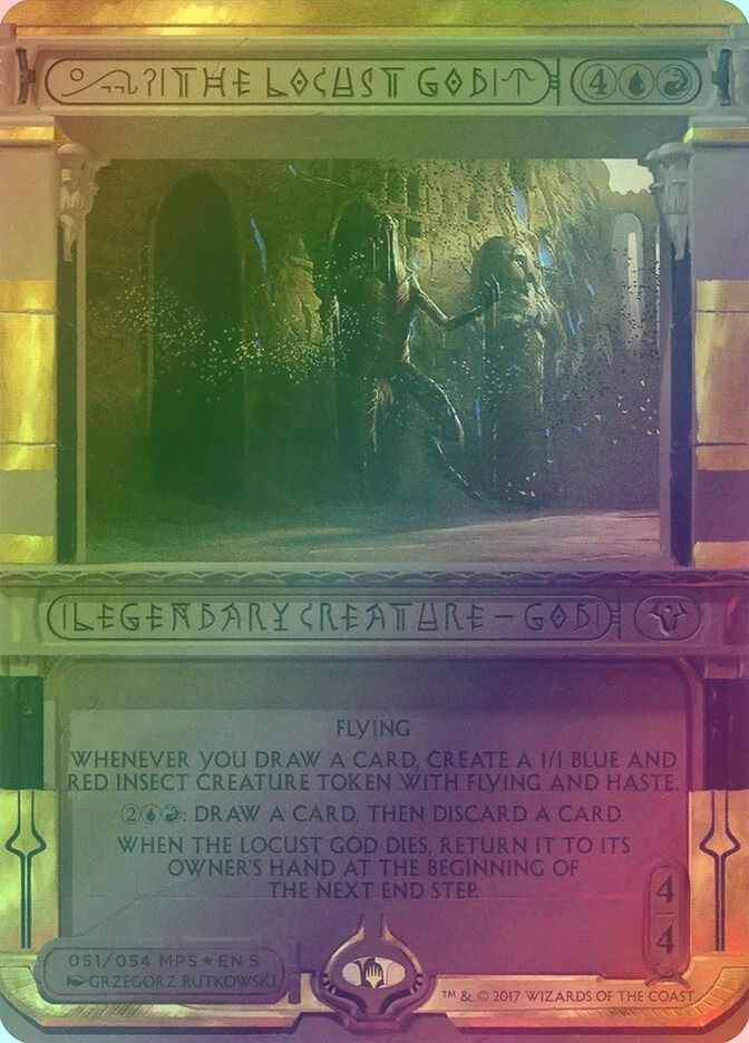 The Locust God (MP2) (51) / Borderless / Foil