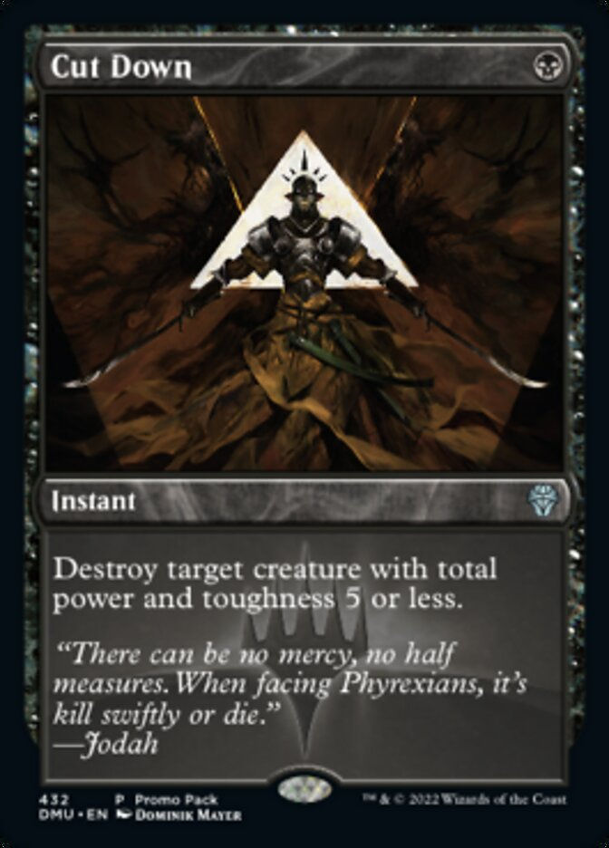 Cut Down (DMU) / Promo Pack