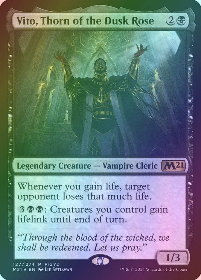 Vito, Thorn of the Dusk Rose (PM21) (127★) / Foil