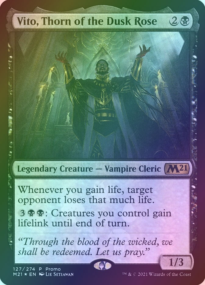 Vito, Thorn of the Dusk Rose (PM21) (127★) / Foil