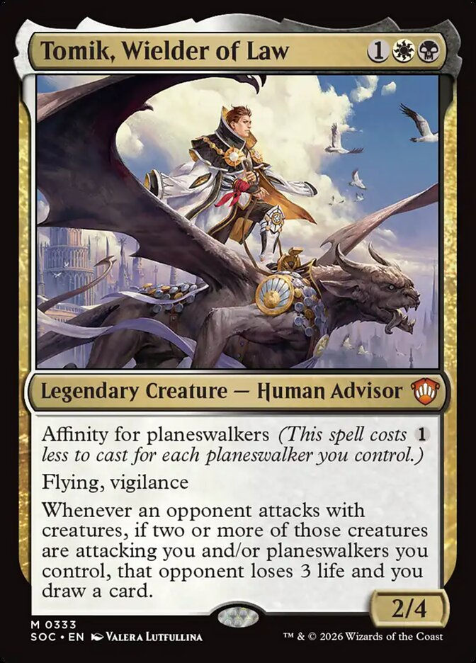 Tomik, Wielder of Law (SOC) (333)