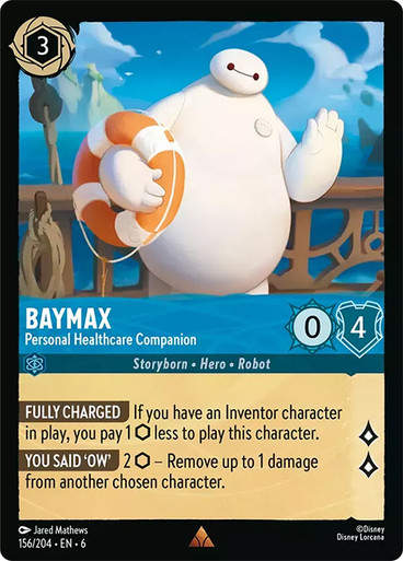 Baymax - Personal Healthcare Companion (LOR_AZU)