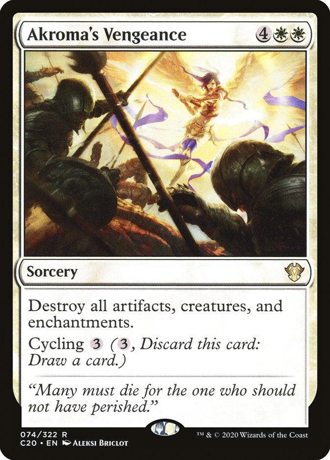 Akroma's Vengeance (C20) (74)