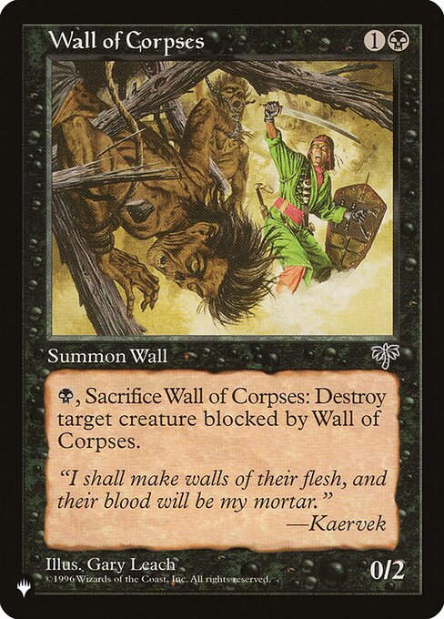 Wall of Corpses (PLST) (MIR-151)