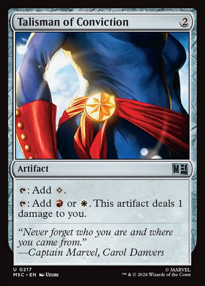 Talisman of Conviction (MSC) (217)