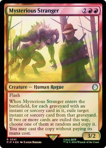 Mysterious Stranger (pip) (591) / Surge Foil