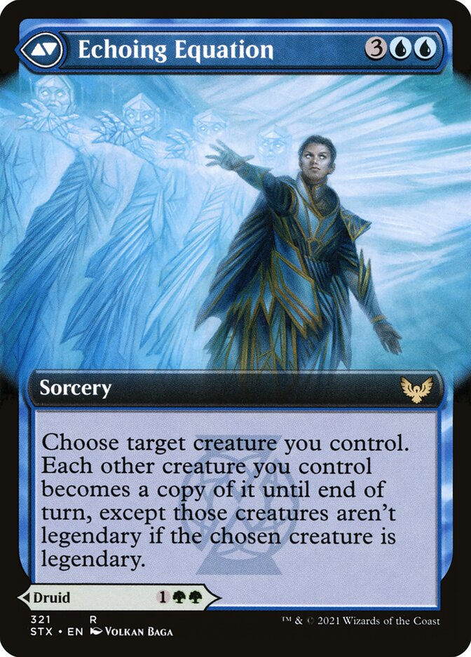 Augmenter Pugilist // Echoing Equation (STX) (321) / Extended Art — cara 2 de 2