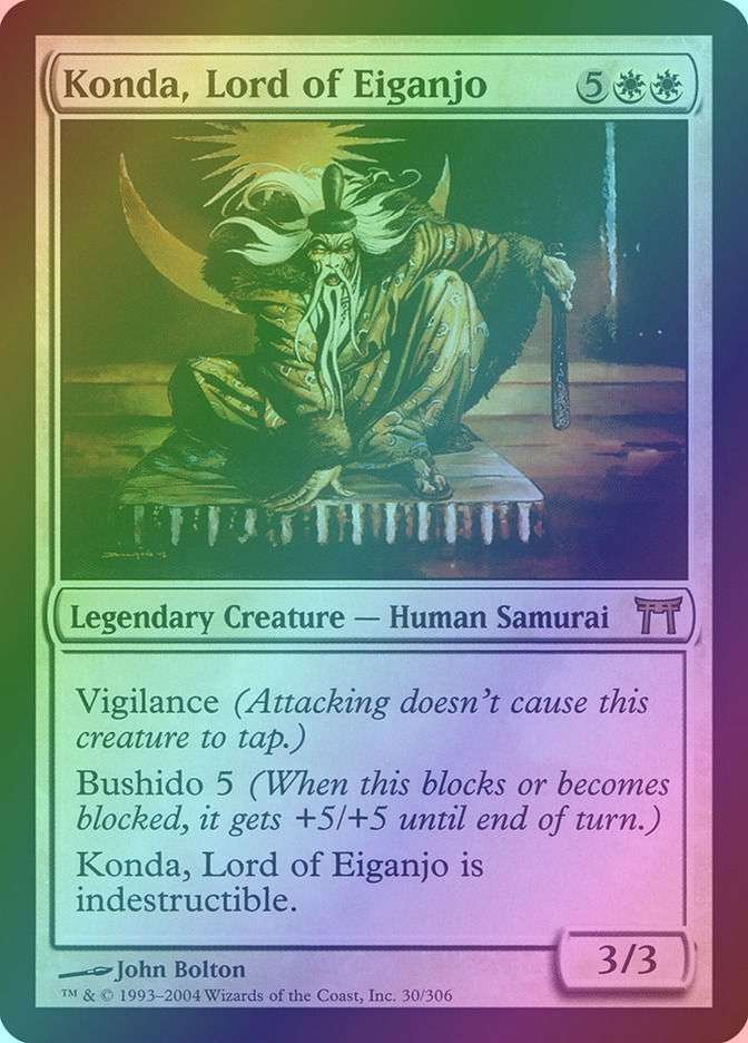 Konda, Lord of Eiganjo (CHK) (30) / Foil