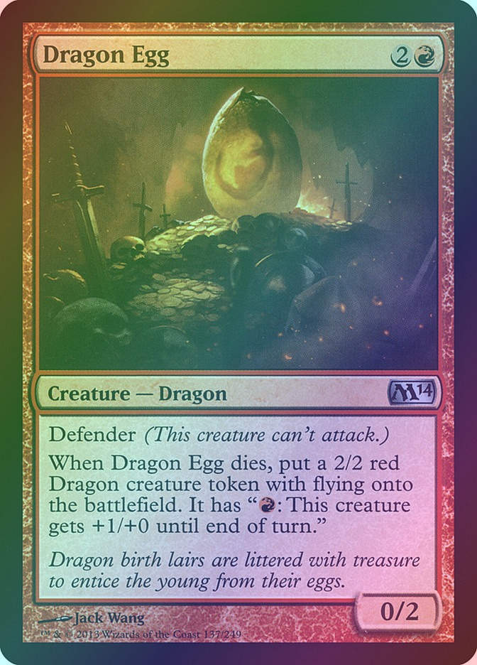 Dragon Egg (M14) (137) / Foil