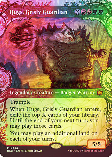 Hugs, Grisly Guardian (blb) (333) / Showcase Foil