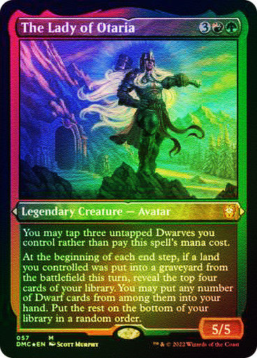 The Lady of Otaria (DMC) / Foil Etched