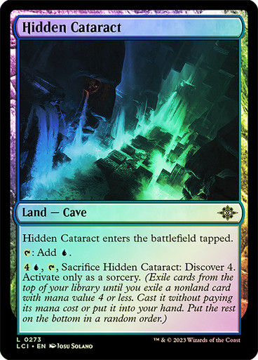 Hidden Cataract (lci) / Foil