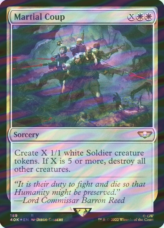 Martial Coup (40K) (189★) / Surge Foil