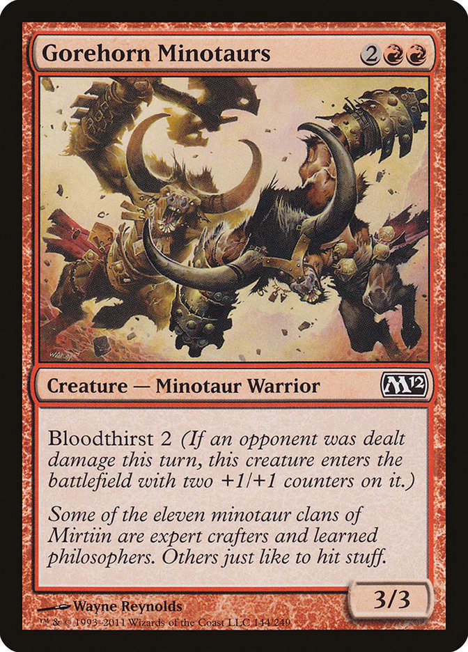 Gorehorn Minotaurs (M12) (144)
