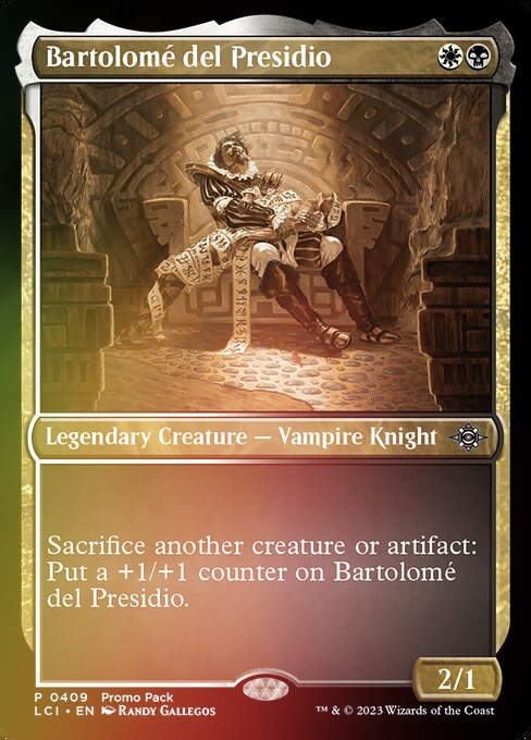 Bartolomé del Presidio (lci) / Promo Pack Foil