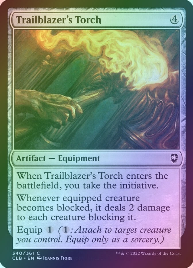 Trailblazer's Torch (CLB) (340) / Foil