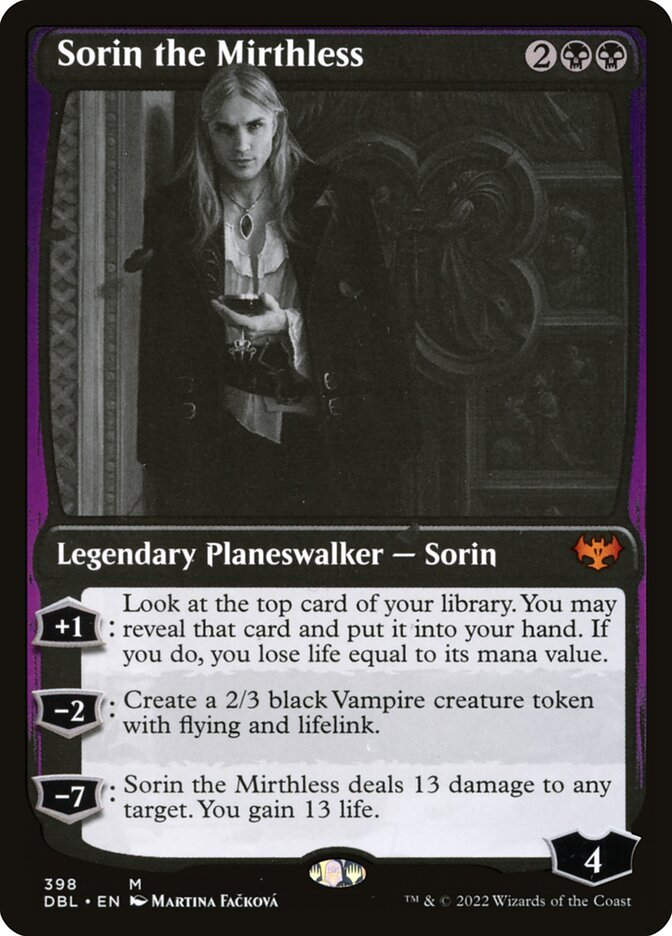 Sorin the Mirthless (DBL) (398)