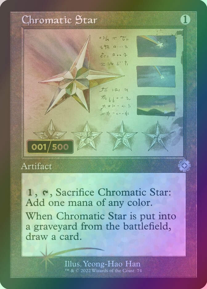 Chromatic Star (BRR) (74z) / Serialized