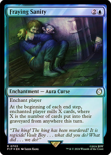 Fraying Sanity (pip) (703) / Surge Foil