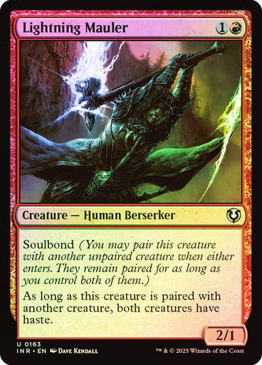 Lightning Mauler (INR) (163) / Foil