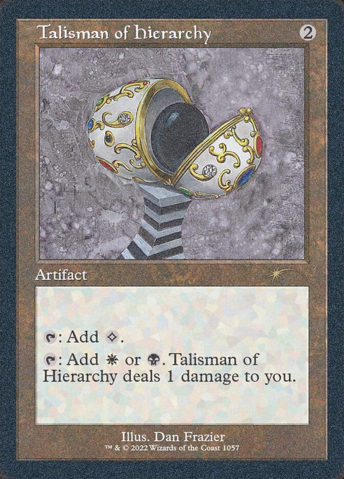 Talisman of Hierarchy (SLD) (1057) / Foil Etched