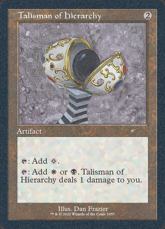Talisman of Hierarchy (SLD) (1057) / Foil Etched