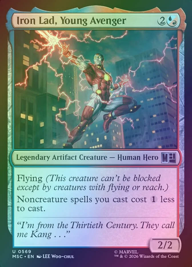 Iron Lad, Young Avenger (MSC) (569) / Foil