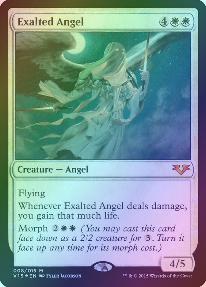 Exalted Angel (V15) (8) / Foil