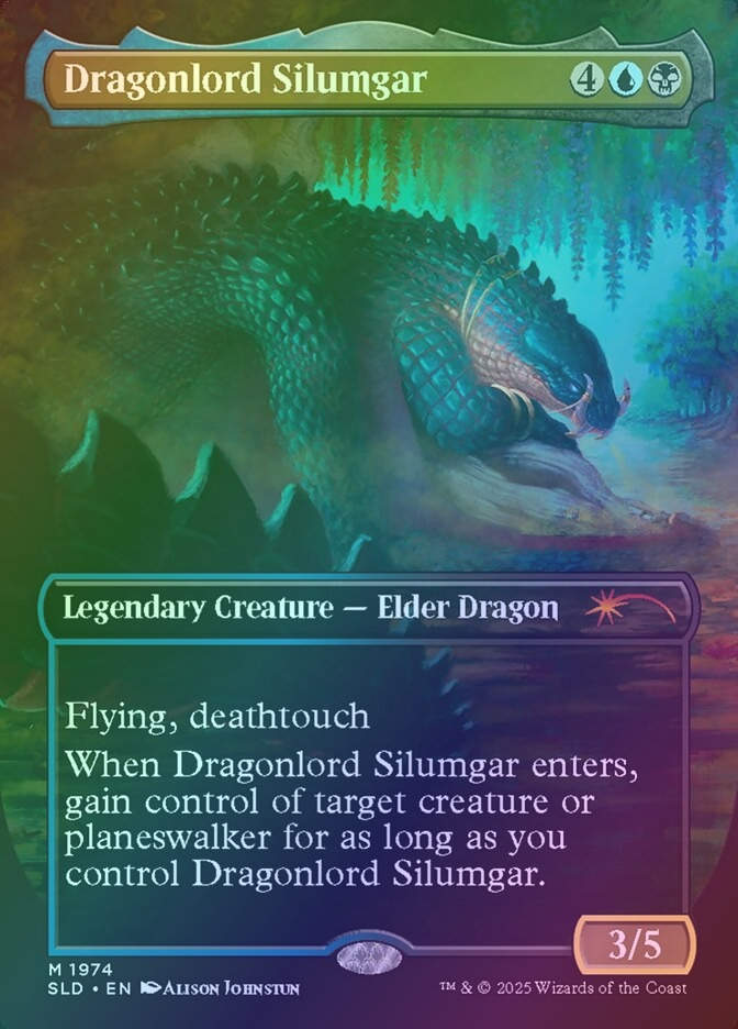 Dragonlord Silumgar // Dragonlord Silumgar (SLD) (1974) / Borderless / Foil