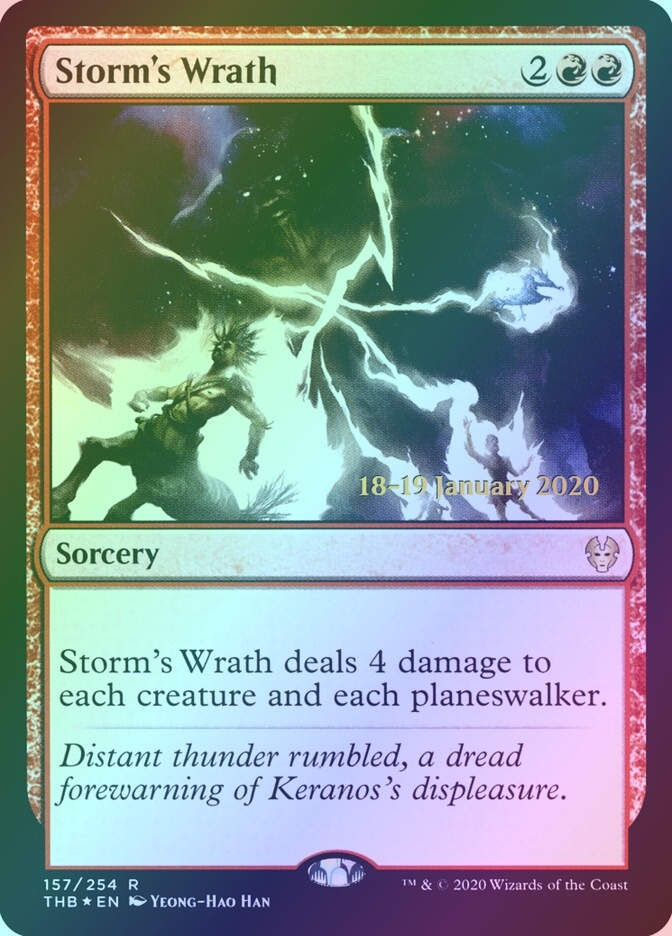 Storm's Wrath (PTHB) (157s) / Foil