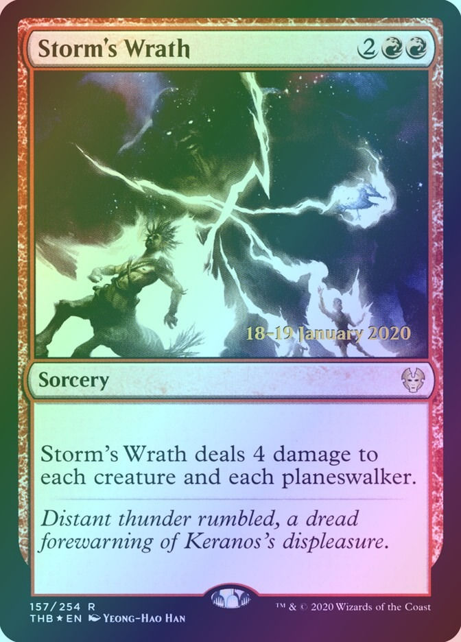 Storm's Wrath (PTHB) (157s) / Foil