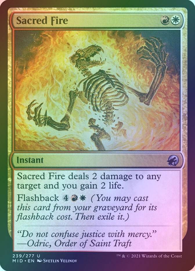 Sacred Fire (MID) (239) / Foil