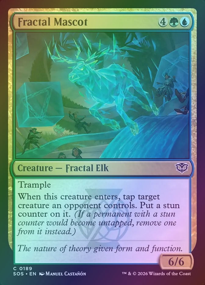 Fractal Mascot (SOS) (189) / Foil