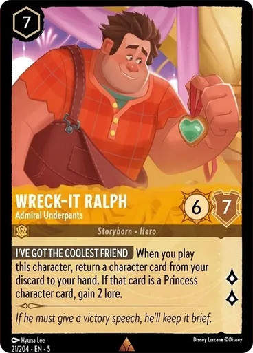 Wreck-It Ralph - Admiral Underpants (LOR_SHS)