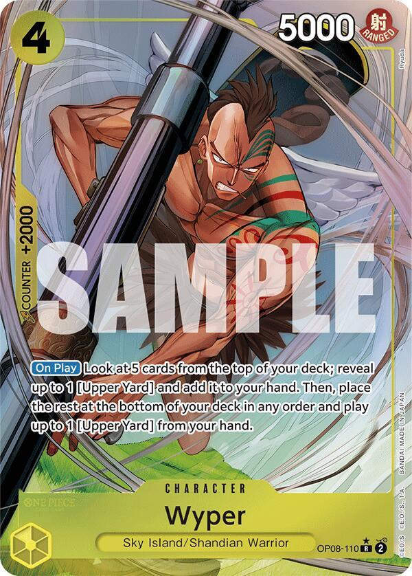 Wyper (Parallel) (OP08-110) / Foil