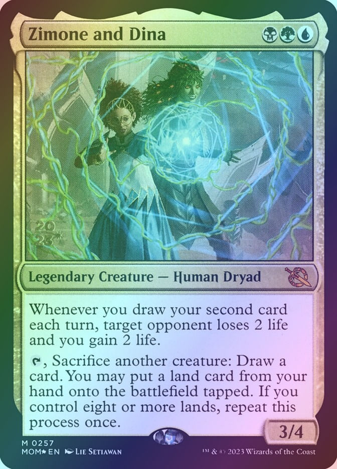 Zimone and Dina (PMOM) (257s) / Foil