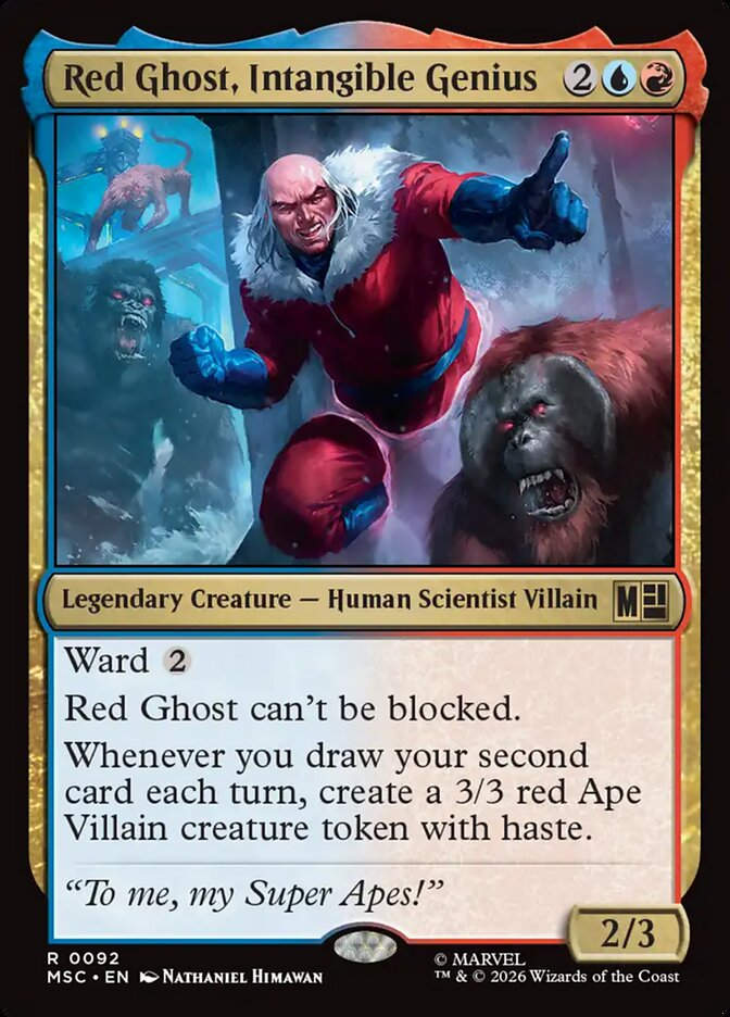 Red Ghost, Intangible Genius (MSC) (92)
