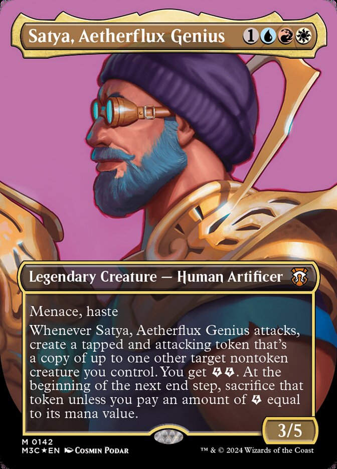 Satya, Aetherflux Genius (m3c) (142) / Borderless Ripple Foil